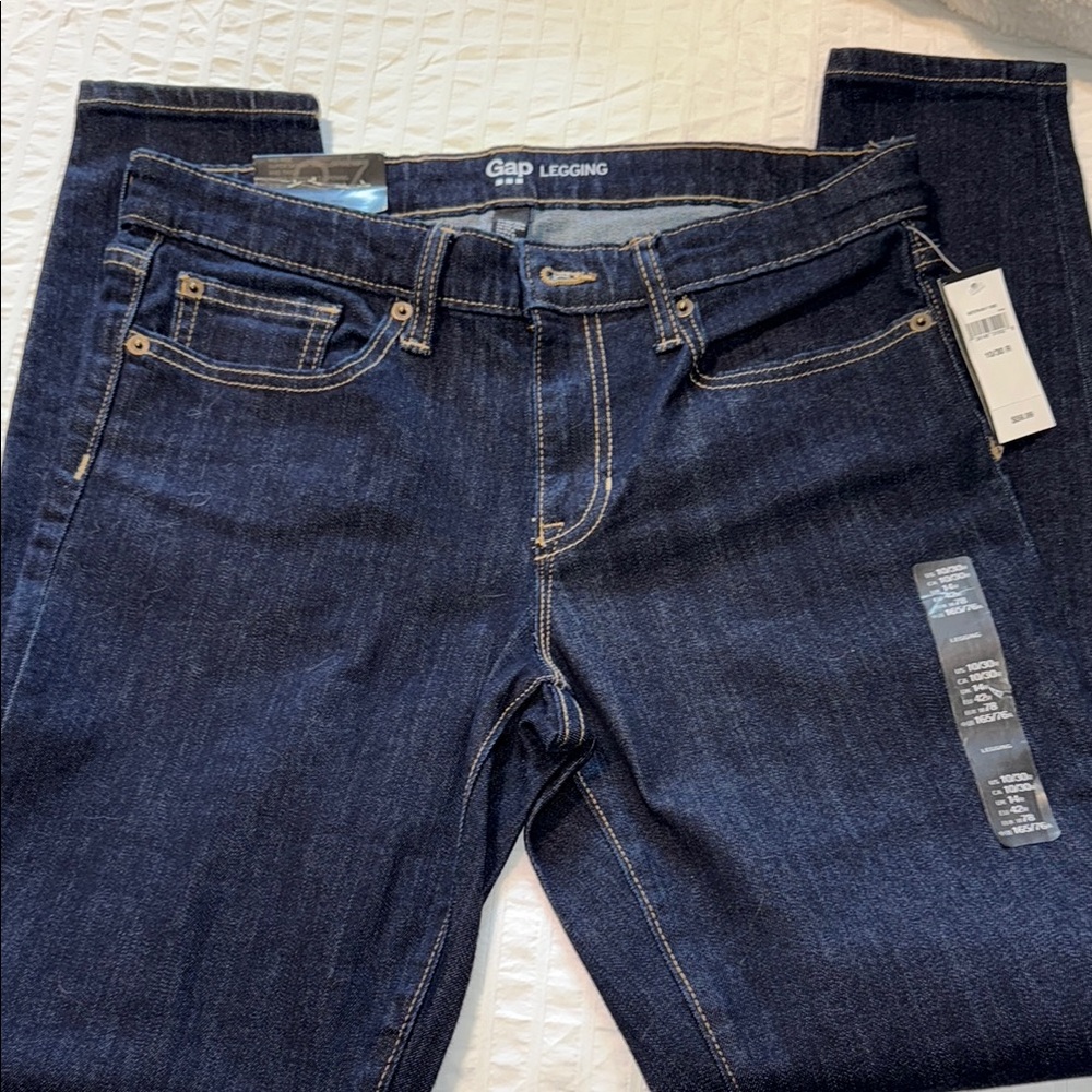 GAP Dark Blue Legging Jeans - Picture 3 of 6